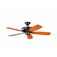 thumbnail image 6 of Kichler 339013 Monarch Ii 52" 5 Blade Indoor Ceiling Fan - Bronze, 6 of 9