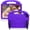 Purple, variant on EVA Shockproof Kids Case For iPad 7th 8th 9th Generation 10.2 inch (2019/2020/2021) with Stand & Pencil Holder
