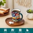 thumbnail image 2 of vancasso Ceramic Coffee Mug Set of 6, 16 oz Coffee Cup, Porcelain Tea Cups, Series LUM, 2 of 10