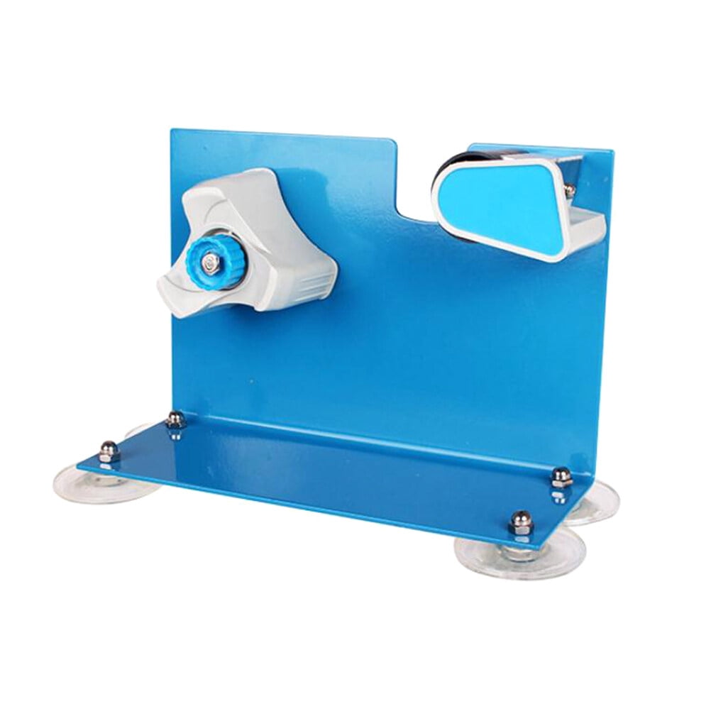 YUYUETIME Tape Desk Dispenser Desktop Tape Cutter Blue Plastic 1Pack