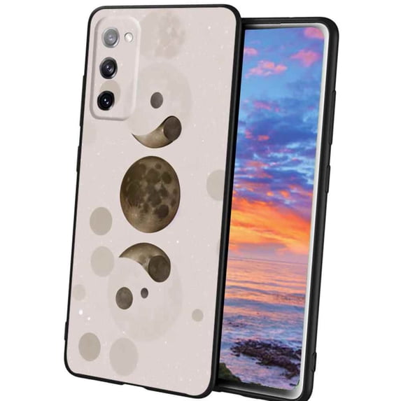 Lunar-Phases-194 Phone Case, Degined for Samsung Galaxy A02S(US Model) Case Men Women, Flexible Silicone Shockproof Case for Samsung Galaxy A02S(US Model)