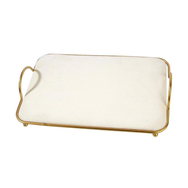 Bandeja para joyería, soporte para pulsera, organizador de collares para mujer, bandeja para encimera, exhibición de almacenamiento de joyería para