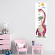 thumbnail image 3 of Dinosaur Height Chart Books Cartoon Growth Chart Sticker Sun Wall Decal PVC Height Measuring Ruler, 3 of 3