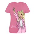 thumbnail image 1 of Playera Barbie Para niña, cuello redondo, rosa talla 14, 1 of 3