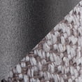 thumbnail image 5 of Braided Matisse Queen Size Headboard in Black Metal and Grey Fabric by LumiSource, 5 of 7