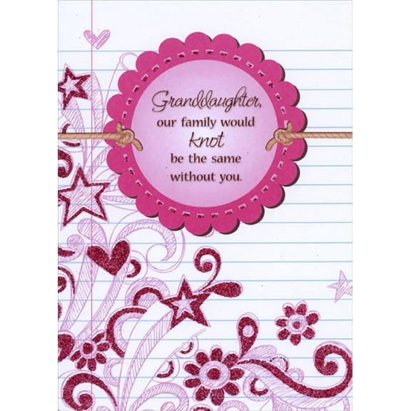 Designer Greetings Graduation Congratulations Card, Pink (Heavy Cardstock)