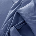 thumbnail image 1 of Cotton House - Ensemble de Draps en Bambou, Hypoallergénique, Format Jumeau, Bleu, 1 of 4