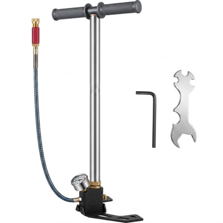 4500PSI High Pressure PCP Hand Pump 3-Stage Airgun Pump for Air Rifles and Pistols