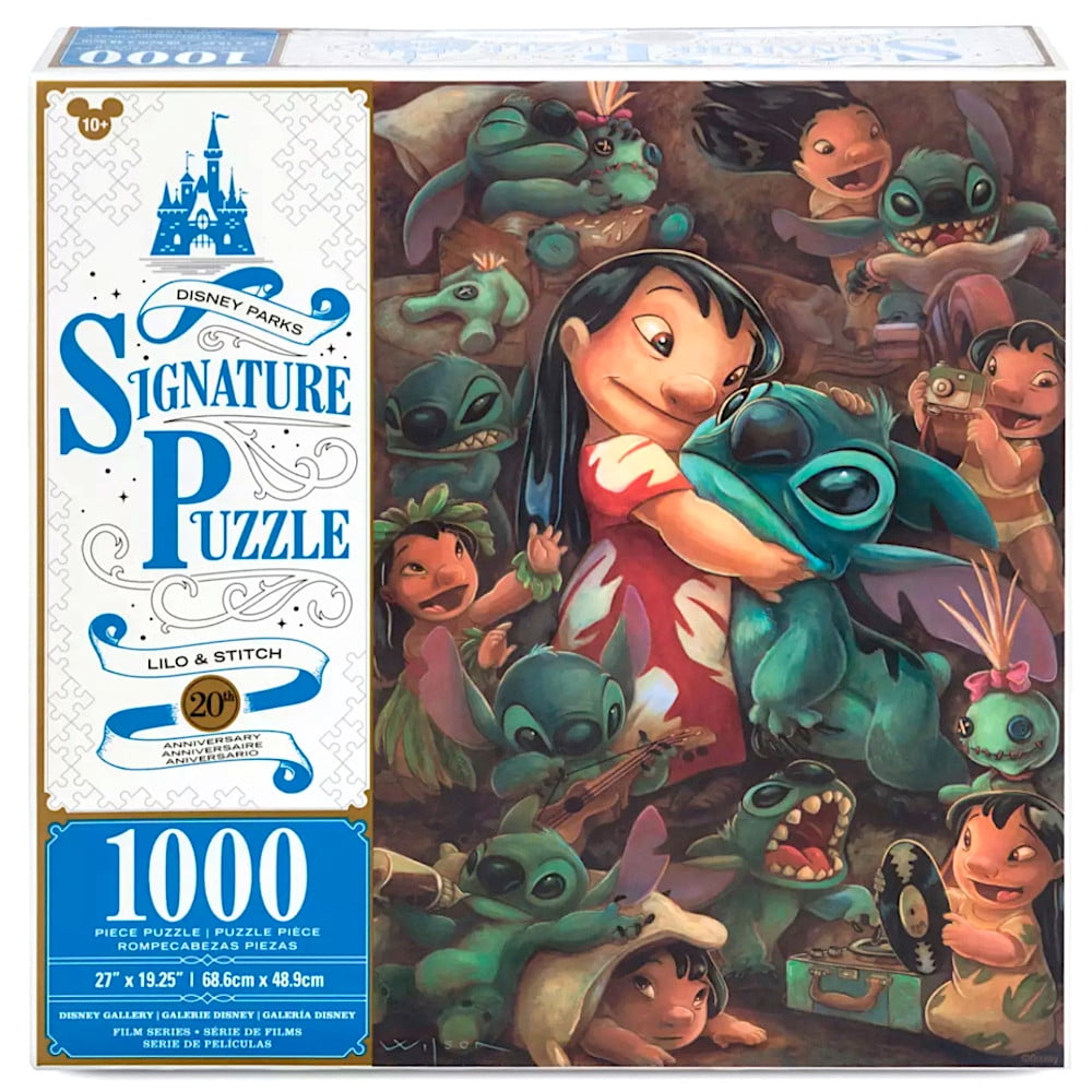Lilo and Stitch 20th Anniversary Disney Parks Signature Puzzle 1000 Piece 