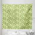 thumbnail image 1 of Vine Tapestry, Creeper Flourishing Outdoors Image with Intermingled Tendrils Theme Hop Plant, Fabric Wall Hanging Decor for Bedroom Living Room Dorm, 5 Sizes, Multicolor, by Ambesonne, 1 of 1