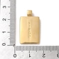 thumbnail image 3 of 1 colgante rectangular de constelaciones de acero inoxidable 304 con colgante de constelaciones de Virgo., 3 of 3