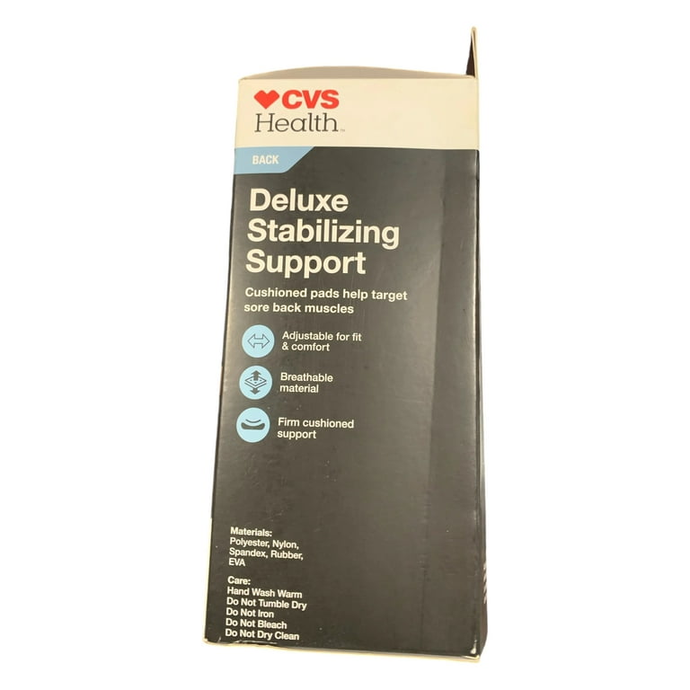 CVS Health Firm Support Back Deluxe Stabilizing Support &ndash