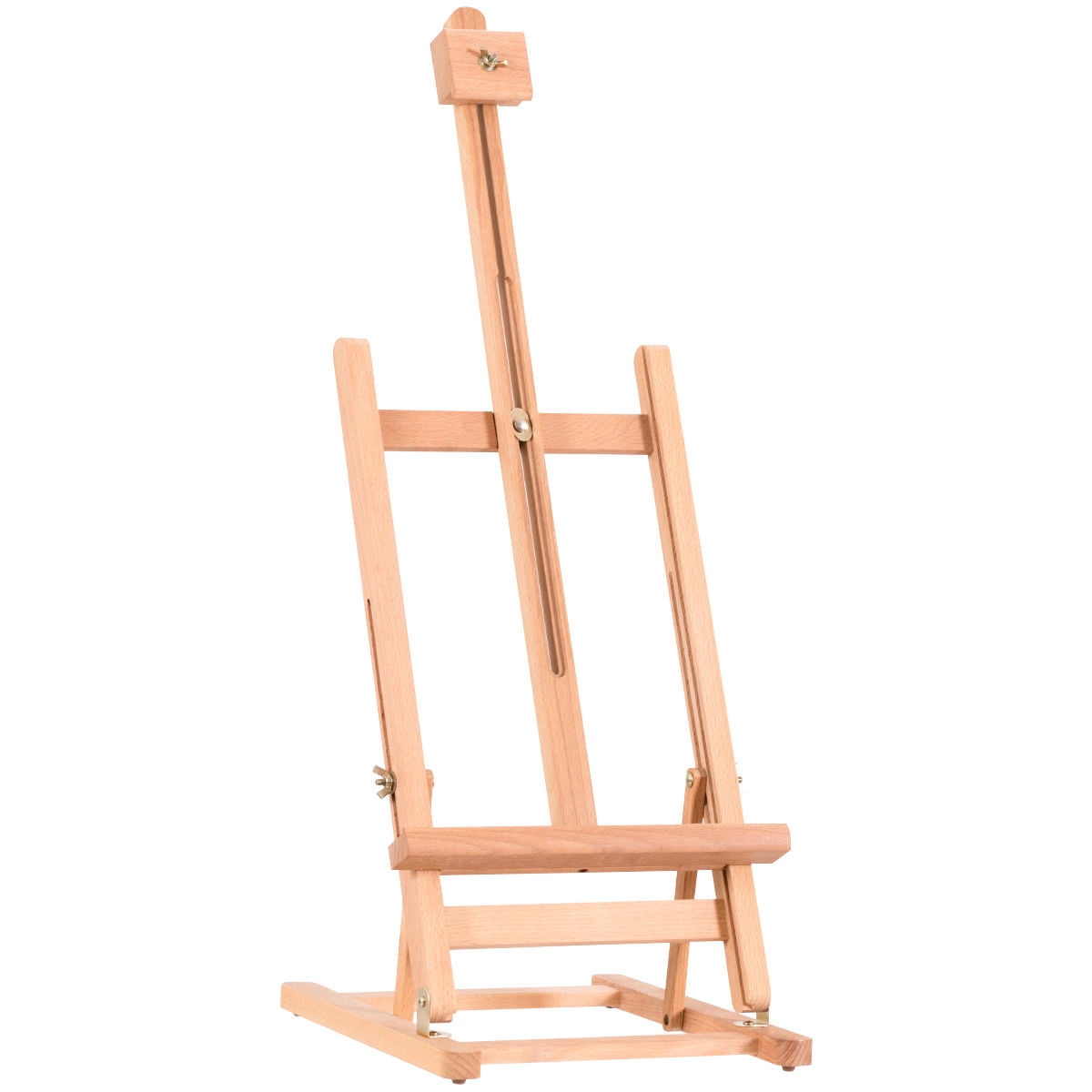 Portable Wood Tabletop Easel HFrame Adjustable Artist Painting Display