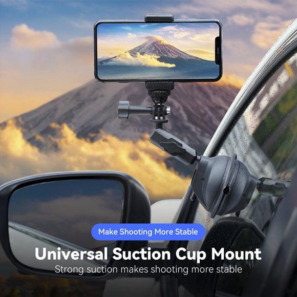 Universal Suction Cup Bracket Super Strong Suction For Dji Gopro13/Insta 360 Go3