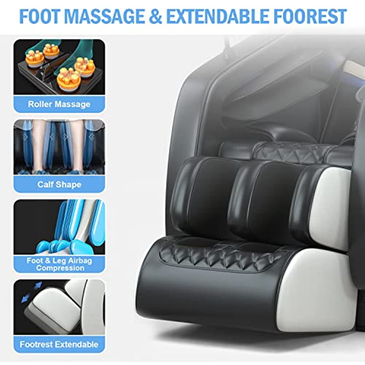 2024 Relax Rejuvenate Zero Gravity Massage Chair Full Body 