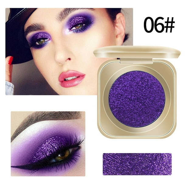 Xihbxyly Ofertas de venta de Lightling Sombra de ojos in purpurina Sombra de ojos monocromática Sombra de ojos in purpurina única en polvo