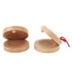 thumbnail image 5 of Castañuelas De Madera, Castañuelas De Dedo De Madera Con Sonido Crujiente De Haya Para Puesta En Escena, 5 of 7