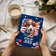 thumbnail image 3 of Patriotic Bull Terrier Celebrates 4th of July Spiral Bound Journal Bully Dog Lovers Gifts Idea 5x7in Spiral Notebook - 02009, 3 of 5