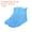 Blue, variant on Unique Bargains 26x19.5cm Silicone Reusable Foldable Overshoes Rain Galoshes Waterproof shoes cover, Yellow