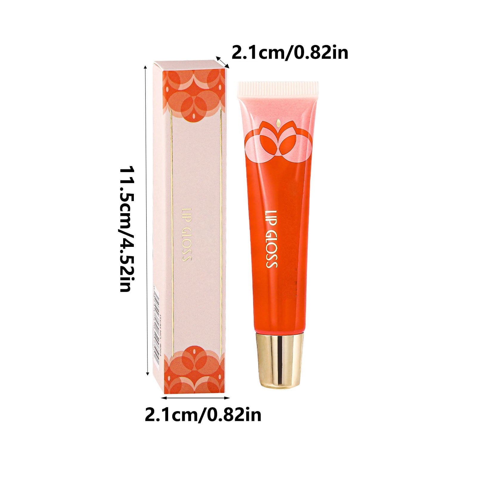 Vawolecy Farbwechselndes Lippenöl – Feuchtigkeitsspendender Lip Gloss Mit Farb-Effekt (3,5 Ml)