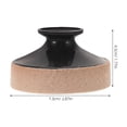 thumbnail image 2 of Phenofice Saxophone Accessory Alto Sax Mute Plastic Black 1Set, 2 of 8