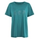 thumbnail image 3 of Gibobby Camisetas Mujer Baratas Manga Corta Camisetas tamaño para mujer, camisetas holgadas manga corta con cuello redondo, blusa informal verano, camiseta bás(Azul celeste,M), 3 of 4