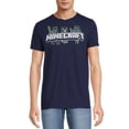 thumbnail image 3 of Minecraft Men's and Big Men's Graphic Tee, 2-Pack, Sizes S-3XL, 3 of 6