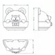 thumbnail image 5 of ER Creative bear LED luz nocturna carga plug-in control remoto be brillar Electrónica, 5 of 5