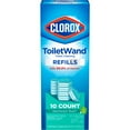 thumbnail image 3 of Clorox ToiletWand Disinfecting Brush Refills, Disposable Toilet Bowl Cleaner, Rainforest Rush, 10 Count, 3 of 12