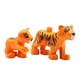thumbnail image 3 of Serie de animales del zoológico, juego de bloques de construcción de gran tamaño, accesorios para ensamblar, pájaros lindos, bestias, elefantes, tigres, ladrillos, juguetes educativos para niños, 3 of 5