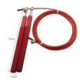 thumbnail image 3 of S SERENABLE Skipping Rope 300cm Adjustable Length Non Slip Handle Aerobic Exercises Personal Thin Red, 3 of 9