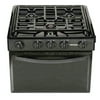 Suburban 3239A Gas Range with Sealed Burners - Porcelain Stainless Steel w/Spark Ignition, 17"