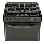 Suburban® 17" Sealed Burner Range - Porcelain SS, Spark Ignition