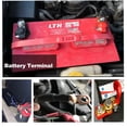 thumbnail image 2 of Homhougo—Outop Battery Terminals Car Battery Cable Terminal Clamps Connectors Negative and Positive One Pair, 2 of 8