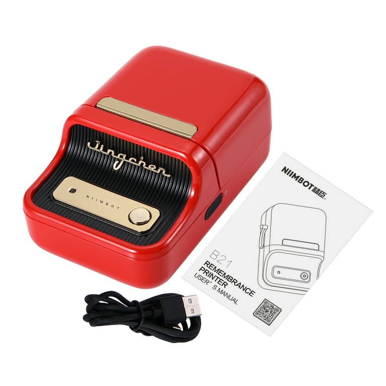 NIIMBOT Label Printer Portable Wireless BT Thermal Label Maker Sticker Printer with RFID Recognition Great for Supermarket Clothing Jewelry Retail ...
