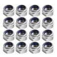 thumbnail image 1 of 200pcs Lock Nut Stainless Steel Finish Hex 304 Stainless Steel with Nylon Insert, 1 of 6