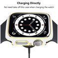 thumbnail image 5 of Worryfree Gadgets Bumper Case with Screen Protector for Apple Watch White/Gold 45mm (C18-WTGD45), 5 of 5