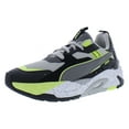 thumbnail image 2 of Puma Rs-Trck Spec Mens Shoes Size 10.5, Color: Grey/Black/Neon Green, 2 of 5