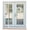 White Trim-Fits Door Size 70" x 79", variant on Magnetic Screen Door Black Trim Fits Door Size 37" x 80"