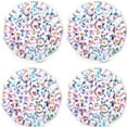 thumbnail image 2 of US 400-800 Round 7mm Acrylic Alphabet Beads Flat Round Letter DIY Jewelry Making, 2 of 12