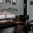 thumbnail image 2 of LaModaHome 1990 RX-7 Convertible Metal Silhouette Wall Art, 2 of 5