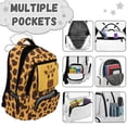 thumbnail image 7 of FKELYI Cartoon Giraffe Print Schoolbag for Kids Backpack with Multi-Pockets for Elementary Student 17 Inch School Bookbag for Boys Casual Daypack Spacious Rucksack Travel Bag, 7 of 7
