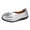 Silver, variant on Sngxgn Flats for Women Flat Shoes Dressy Ballet Flats Comfortable Womens Dress Shoes Ballerina Flats for Work(Coffee,38)