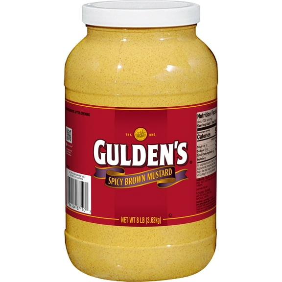 Gulden’s Spicy Brown Mustard, 8 Pound