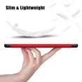 thumbnail image 6 of SaniMore for iPad Pro 11" 4th/3rd/2rd/1st Generation 2022/2021/2020/2018 Case, Auto Sleep/Wake, Rugged PC Case with Tri-Fold Kickstand [Support 2nd Gen Pencil Charging], Fit iPad Air 4/5, Red, 6 of 11