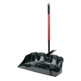 thumbnail image 2 of Werqueid 929 Extra Large Dust Pan, Telescoping Steel Handle, 22" Wide, Red and Black (Pack of 3), 2 of 2