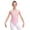 Pink, variant on Kid Girls Rhinestone Ballet Dance Leotard Jersey Diamond Sparkly Figure Skating Sleeveless Sheer Mesh Bodysuit Dancewear Hot Pink 6