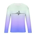 thumbnail image 5 of Blusas y camisas de manga larga con cuello redondo, moda casual para hombre, camisetas deportivas estampadas, blusas de manga larga con cuello redondo, camisas, blusas para hombre, blusa de poliéster, 5 of 5
