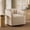 Oatmeal, variant on Spruce & Spring Swivel Accent Chair Barrel Armchair, for Living Room Bedroom Reading Nook, Ivory