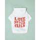 thumbnail image 2 of PETSIN Letter Graphic Pet Hoodie, 2 of 5